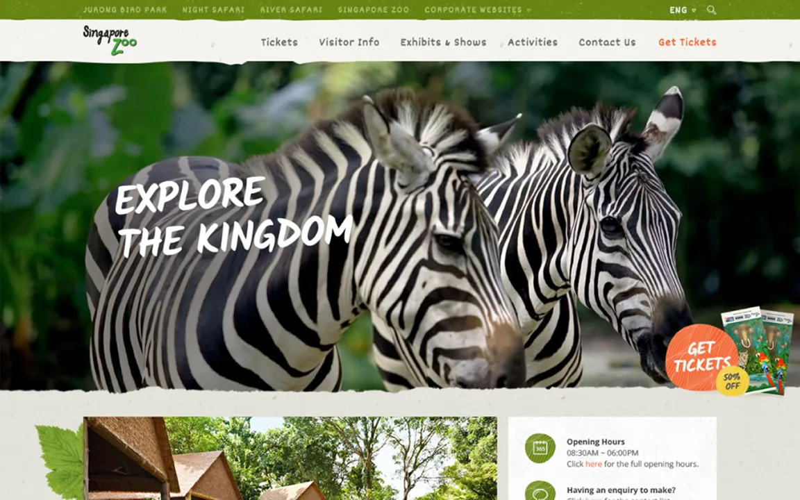 Singapore Zoo website